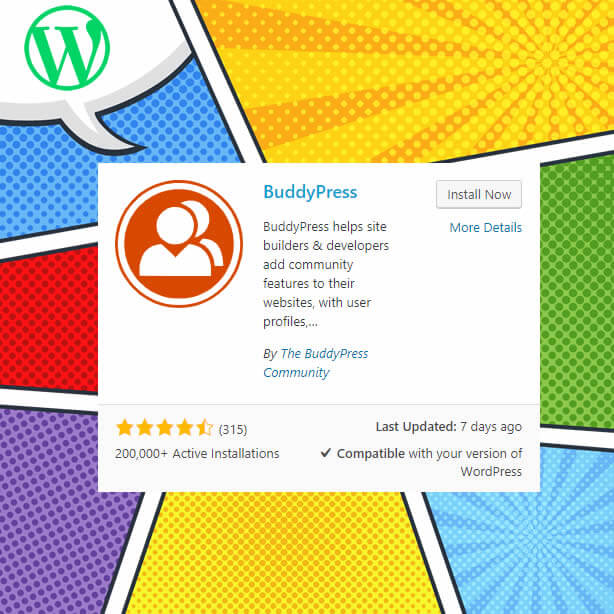 Complemento de WordPress Buddypress