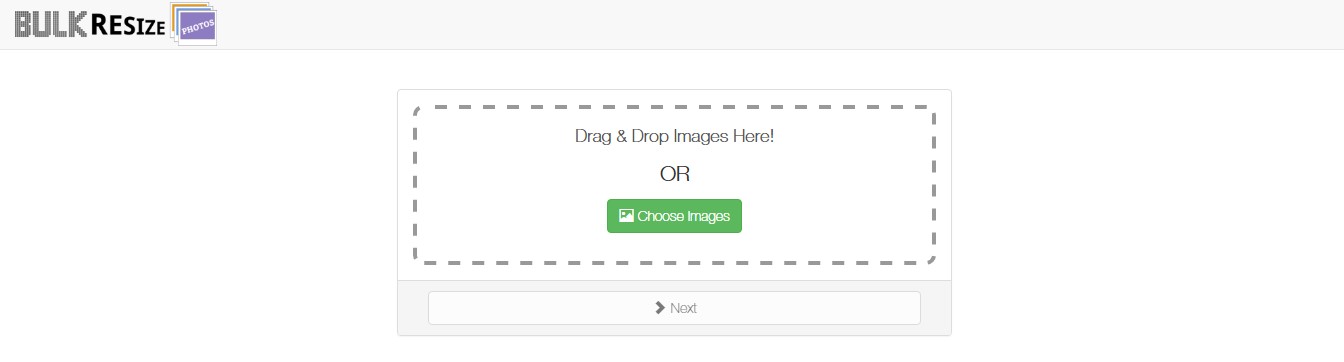Optimizador de sitios web para cambiar el tamaño de las fotos por lotes