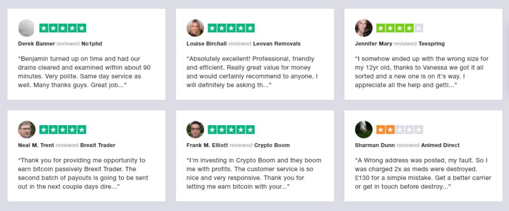 Agregue comentarios de Trustpilot a su sitio web