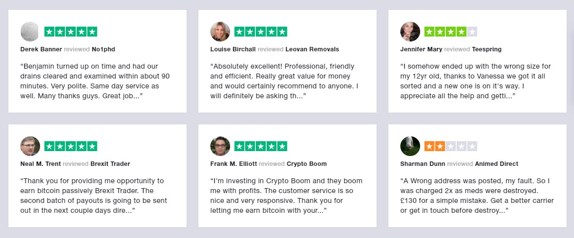 Agregue comentarios de Trustpilot a su sitio web