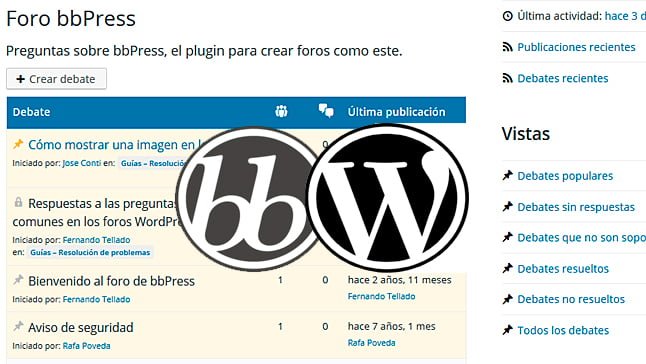 Cómo instalar bbPress para crear un foro en WordPress
