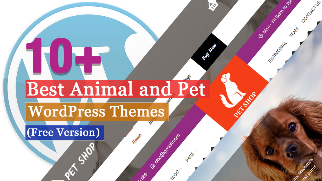 Más de 10 mejores temas gratuitos de WordPress para animales y mascotas  Cómo hacer un sitio web o blog en 2020