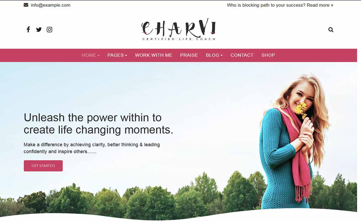charvi-coach-consulting-mejor-premium-femenino-wordpress-theme
