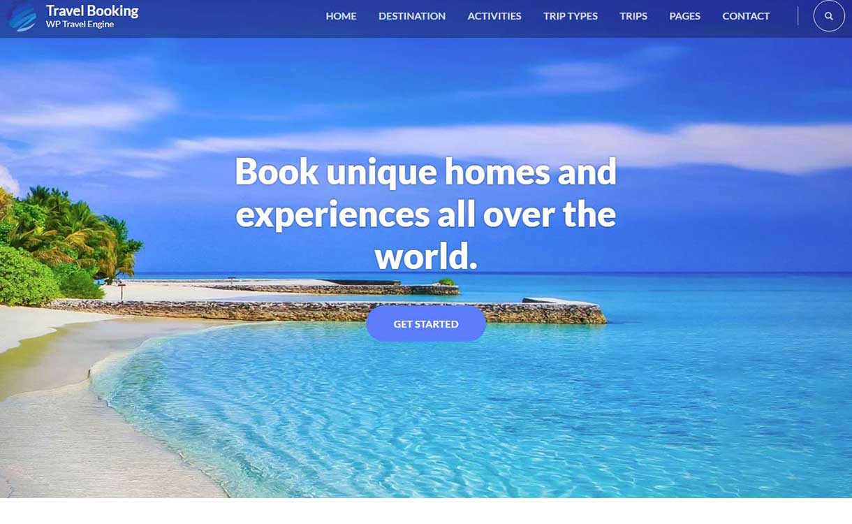Los mejores temas gratuitos de blogs de viajes de WordPress para reservas de viajes