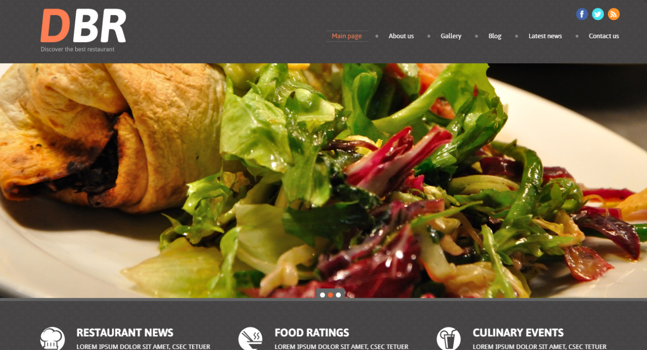 Restaurante europeo: temas de WordPress para la mejor comida premium para restaurantes