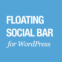 Cómo agregar una barra flotante en WordPress para compartir en redes sociales