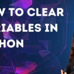 Cómo borrar las variables de Python