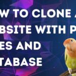 Cómo clonar un sitio web usando archivos PHP y bases de datos