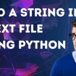 Cómo encontrar una cadena en un archivo de texto usando Python