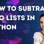 Cómo extraer dos listas en Python