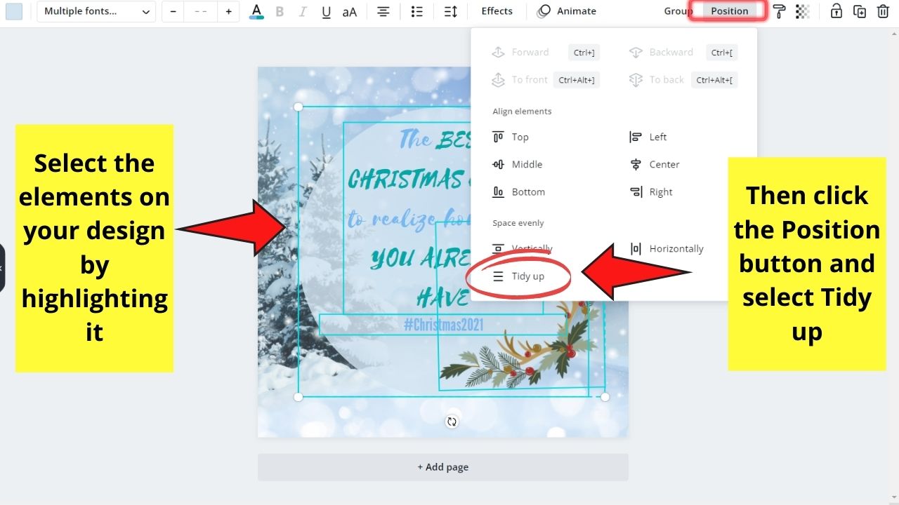 Cómo crear una plantilla en Canva Paso 6.1