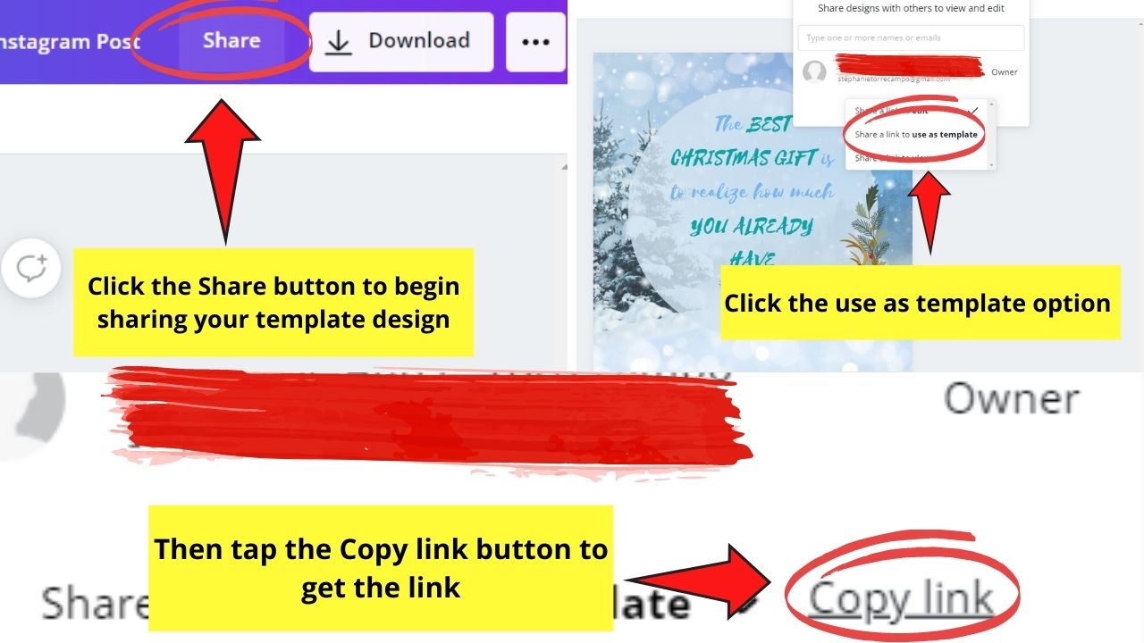 Cómo crear una plantilla en Canva Paso 7.3