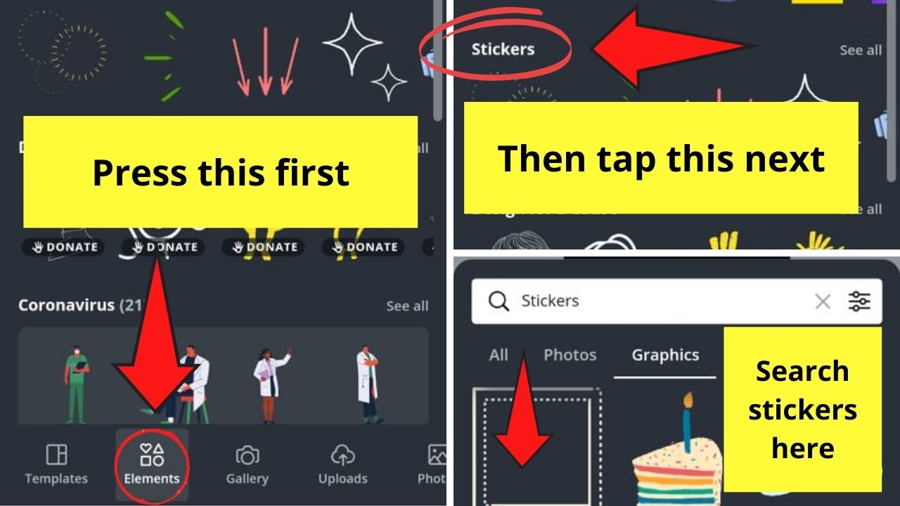 Cómo hacer un vídeo en la aplicación Canva desde cero, parte 5 paso