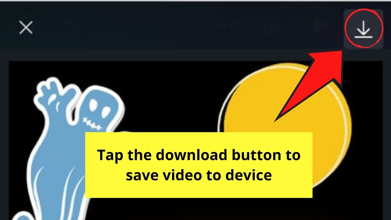 Cómo hacer un video en la aplicación Canva desde cero Paso 9.2