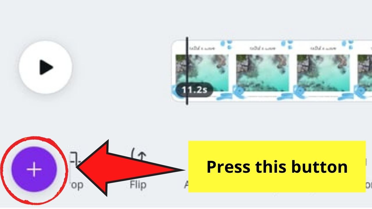 Cómo usar una plantilla para hacer un video en la aplicación Canva, paso 3