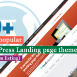 Los 10 temas principales para las páginas de destino de WordPress (Lista extendida) Cómo hacer un sitio web o blog en 2020