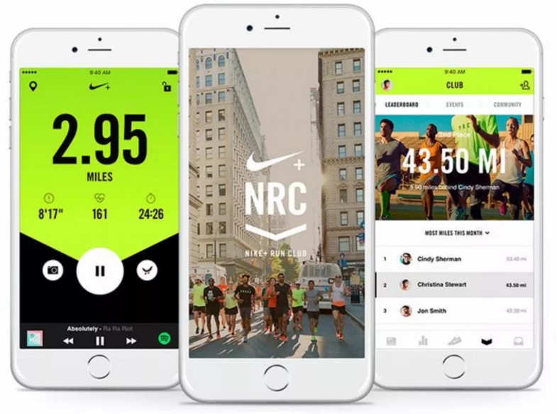 Aplicación Nike Running Club