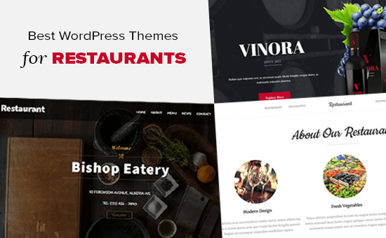 Los 24 mejores temas de WordPress para restaurantes (2020)