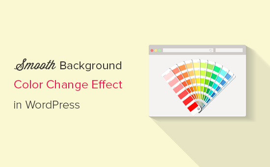Agregamos un efecto de cambio de color del fondo en WordPress |  Cómo hacer un Sitio Web o Blog en 2020