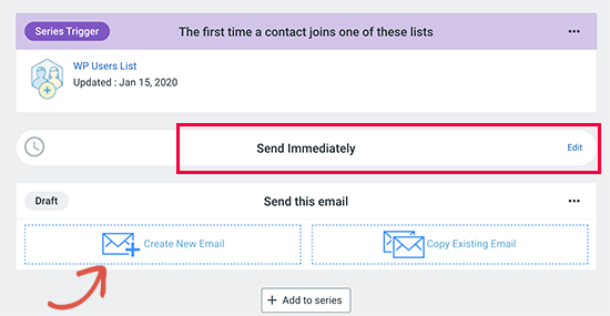 Elija cuándo enviar correos electrónicos y crear correos electrónicos