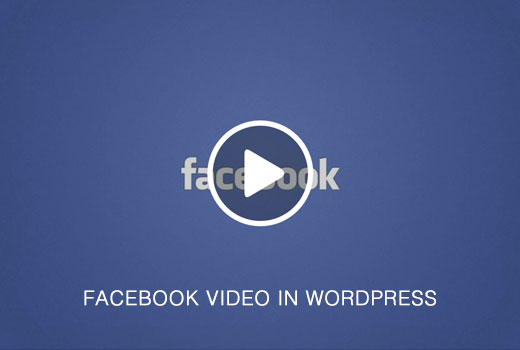 Añadir vídeo de Facebook a WordPress