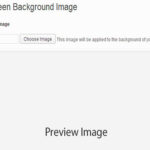 Cómo agregar una imagen de fondo de pantalla completa en WordPress