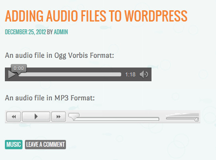 Cómo agregar archivos de audio MP3 a WordPress »Wiki Ùtil