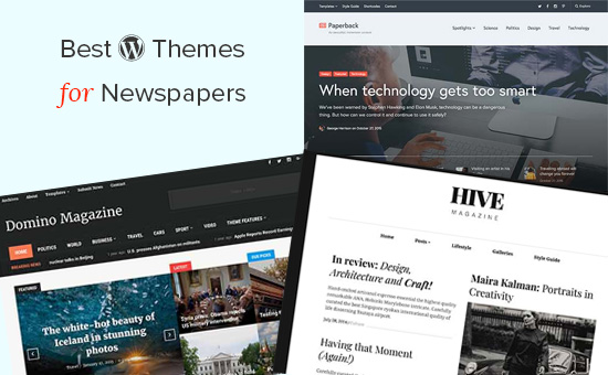 Los 27 mejores temas de WordPress para periódicos