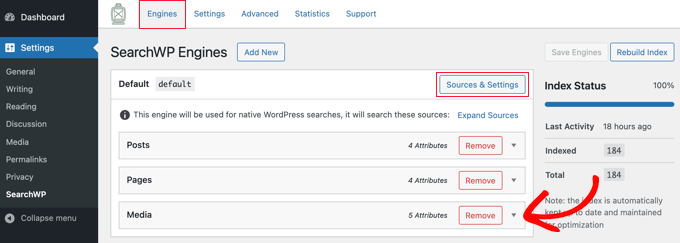 Los motores SearchWP deficientes le permiten personalizar su página de WordPress