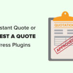 Los 5 mejores complementos de WordPress para solicitar un presupuesto (presupuestos instantáneos) | Cómo hacer un sitio web o un blog en 2020