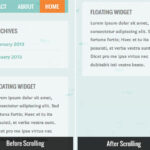 Cómo crear un widget de barra lateral flotante «pegajoso» en WordPress
