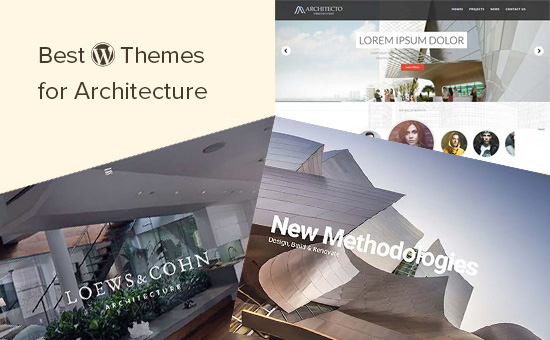 Los 27 mejores temas arquitectónicos de WordPress