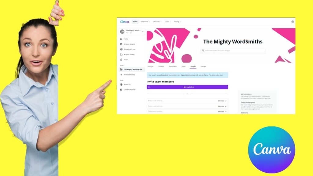 ¿Cómo funciona el equipo de Canva? «¡Déjame mostrarte ahora!»
