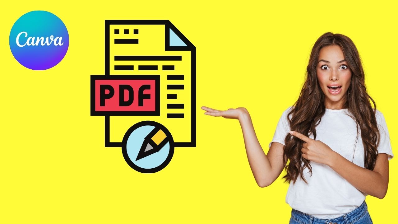 ¿Se pueden editar archivos PDF en Canva?  "Respuesta."
