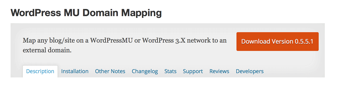 Mapeo de dominios WP MU - página en el repositorio de plugins de WordPress "srcset =" https://aprendermarketing.es/wp-content/uploads/2022/02/1584304091_987_14-de-los-mejores-complementos-multisitio-de-WordPress.png 1009w, https://winningwp.com/wp-content /uploads/2015/06/domain-mapping-250x80.png 250w, https://winningwp.com/wp-content/uploads/2015/06/domain-mapping-700x223.png 700w, https://winningwp.com /wp-content/uploads/2015/06/domain-mapping-120x38.png 120w "tamaños =" (anclaje máximo: 1009px) 100vw, 1009px