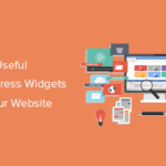 25 widgets en WordPress más útiles para su sitio
