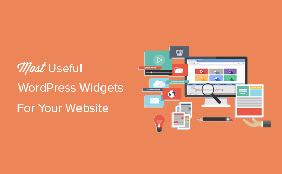 25 widgets en WordPress más útiles para su sitio