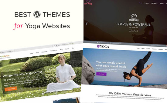 Mejores temas de WordPress para estudios de yoga (2021)