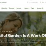 Los 14 mejores temas de WordPress para viveros y jardines.