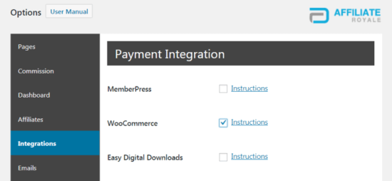 Integrando Affiliate Royale con WooCommerceng Affiliate Royale con WooCommerce Integrando Affiliate Royale con WooCommerceng Affiliate Royale con WooCommerce