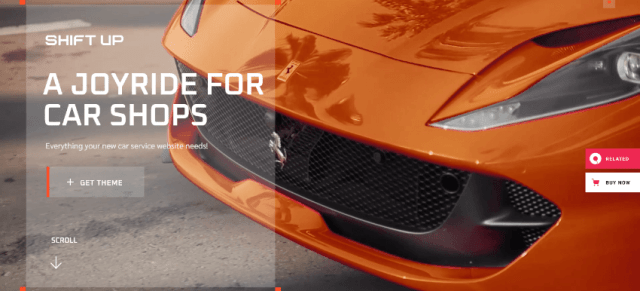 ShiftUp wordpress tema de lavado de autos