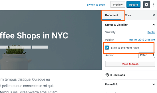 Hay una publicación de publicación en WordPress Hay una publicación de publicación en WordPress