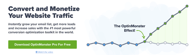 Complemento de WordPress para OptinMonster