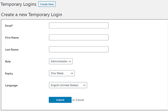 Agregar una nueva cuenta de tiempo en WordPress Agregar una nueva cuenta de tiempo en WordPress