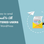 Cómo registrar a todos los usuarios de WordPress por correo electrónico