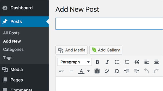 Subir galerías en publicaciones y guías de WordPress Subir galerías en publicaciones y guías de WordPress