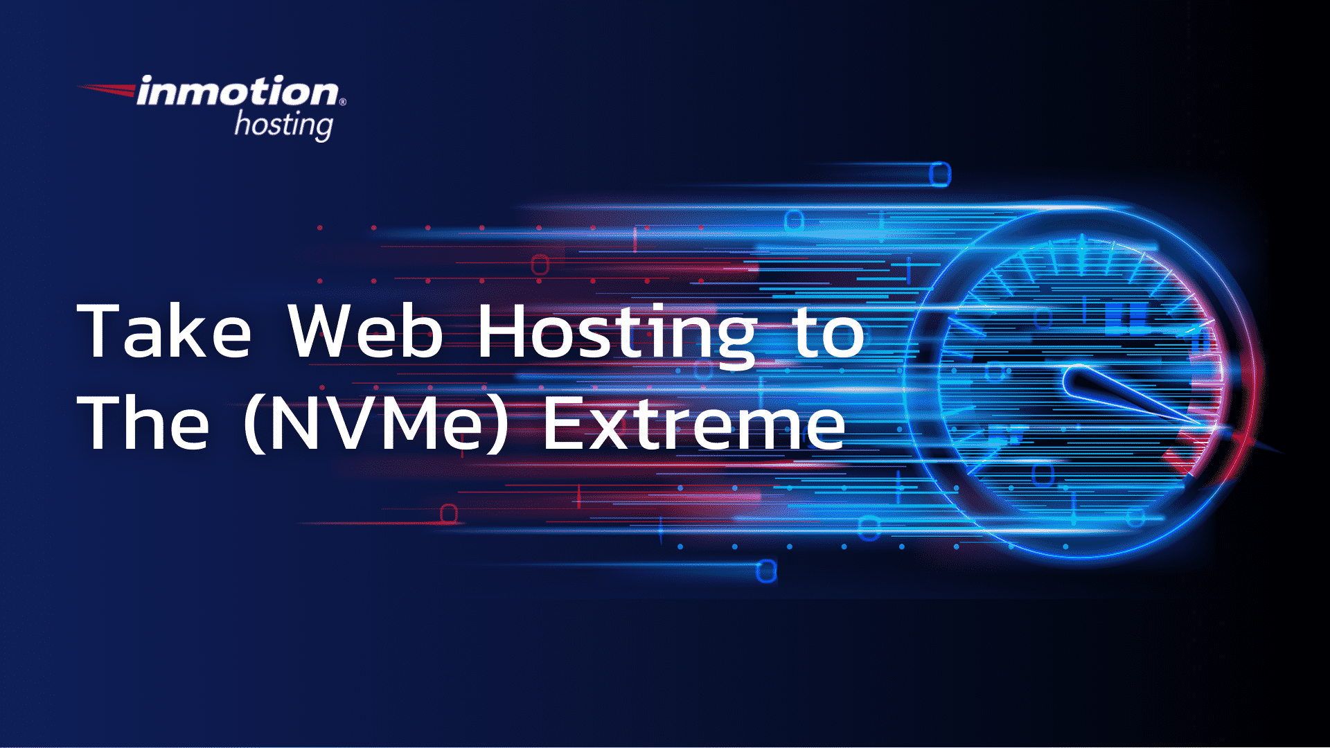 Lleve el alojamiento web al extremo (NVMe).