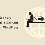 Cómo importar y exportar objetivos de uso de WordPress