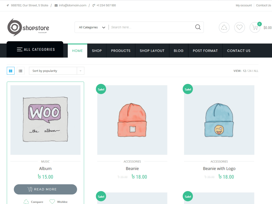 Más de 36 mejores temas gratuitos de WooCommerce (lista de los más buscados)