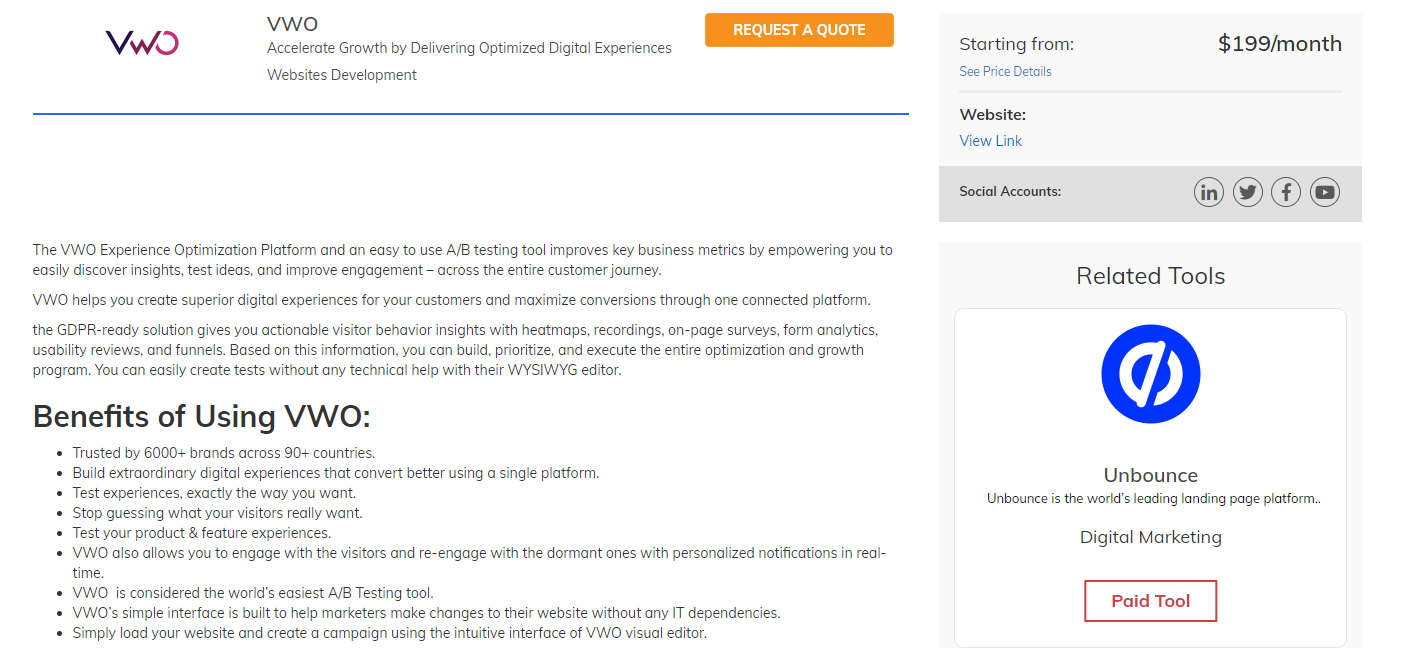 Optimizado vs. VWO-006